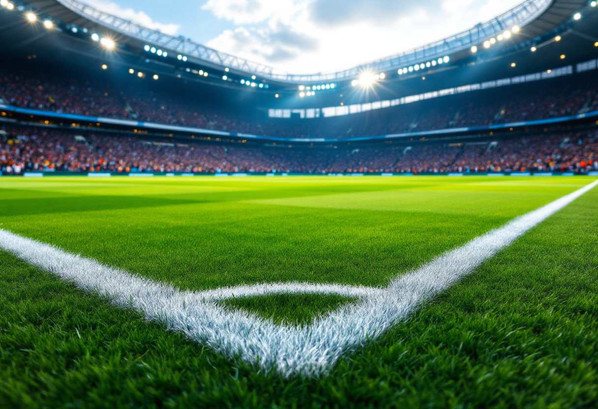 Tifosi dell'Inter in attesa di una partita emozionante