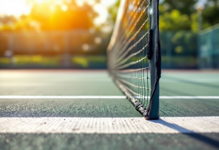 Jannik Sinner in azione al Roland Garros 2023