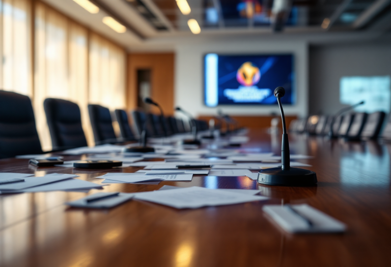 Jannik Sinner durante una conferenza stampa