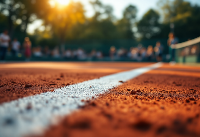 Jannik Sinner celebra la vittoria al torneo di Roma