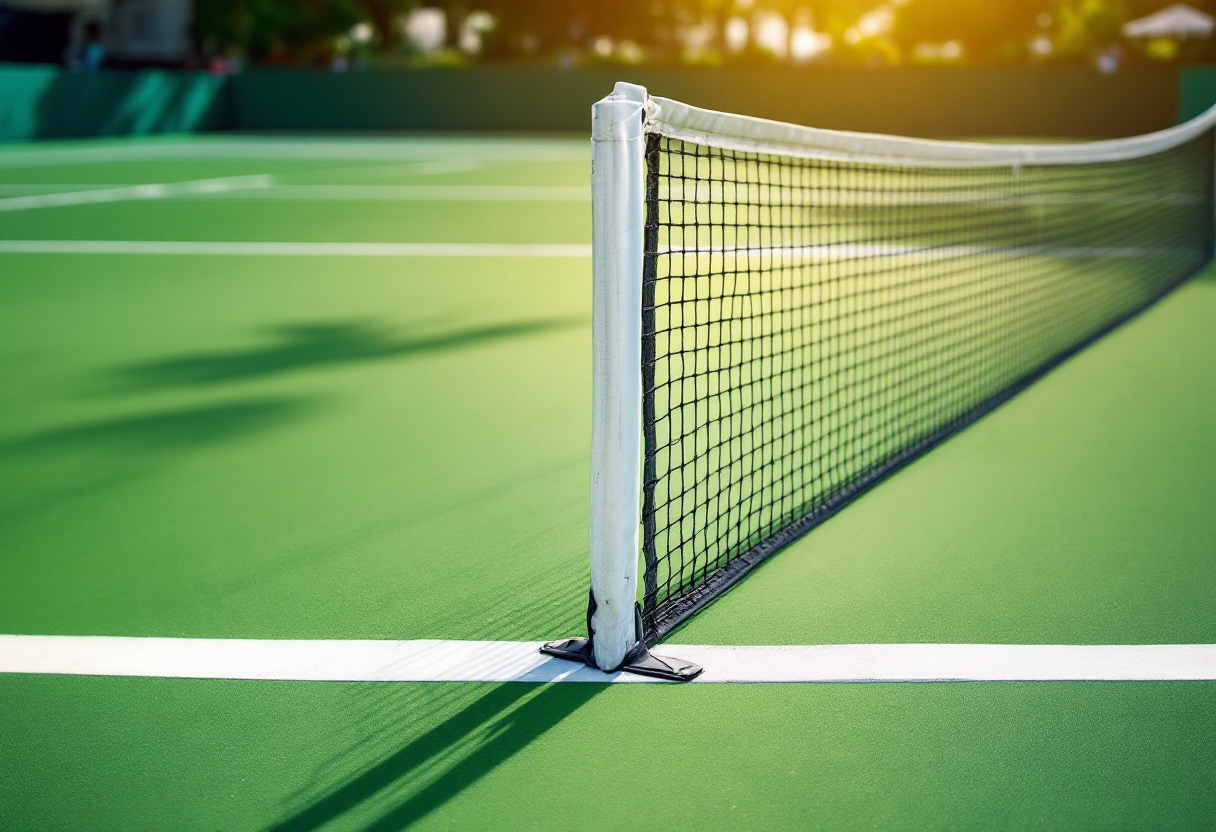 Lorenzo Musetti durante il match al Roland Garros 2025