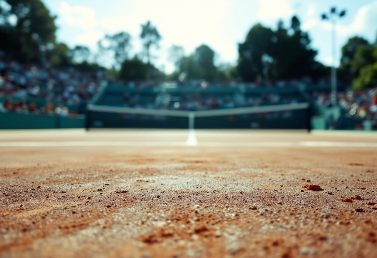Lucia Bronzetti celebra la sua vittoria agli Internazionali BNL d’Italia