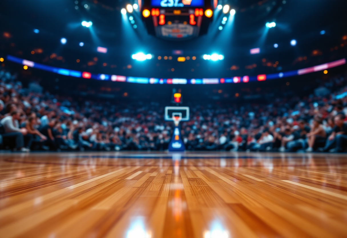 Monaco celebra la vittoria in EuroLeague contro Barcellona