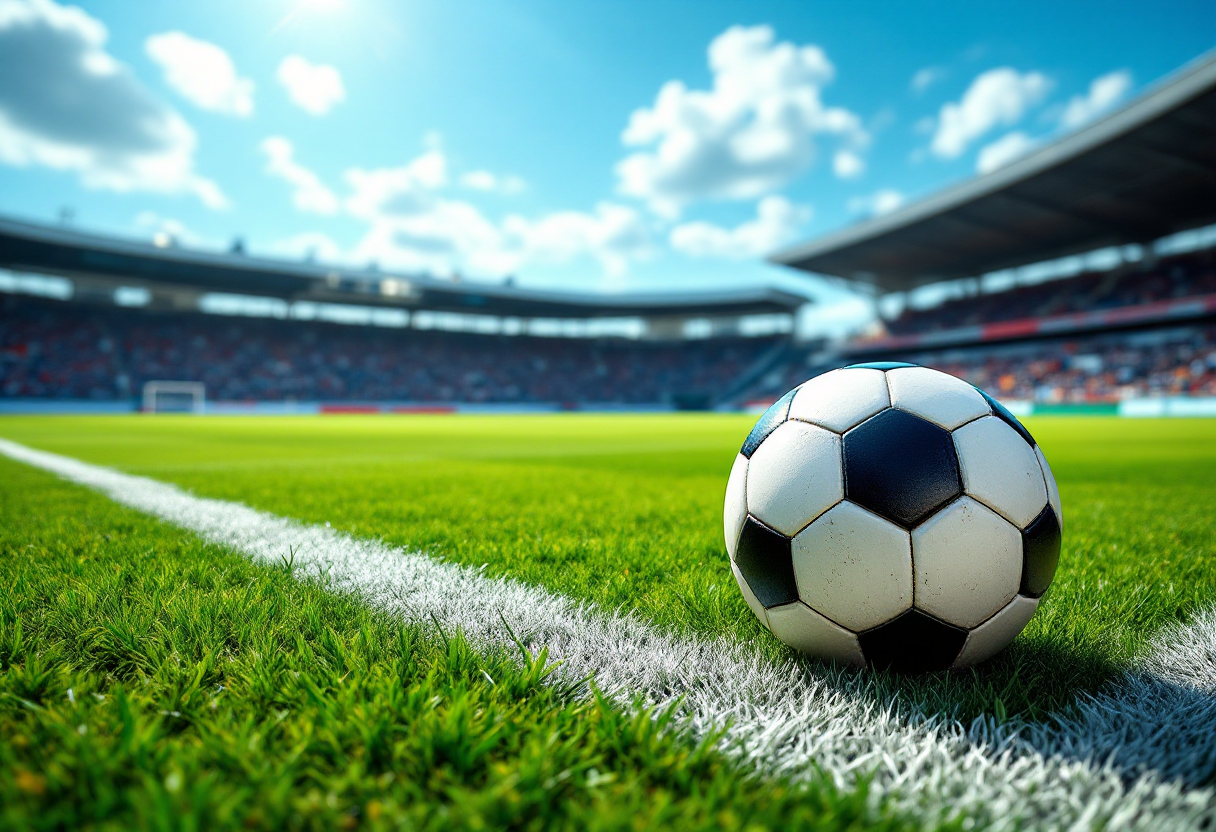 Logo delle squadre Napoli e Cagliari in competizione