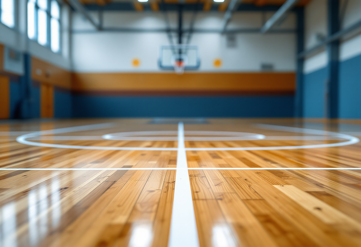 Shavon Shields celebra la vittoria dell'Olimpia Milano in gara 4