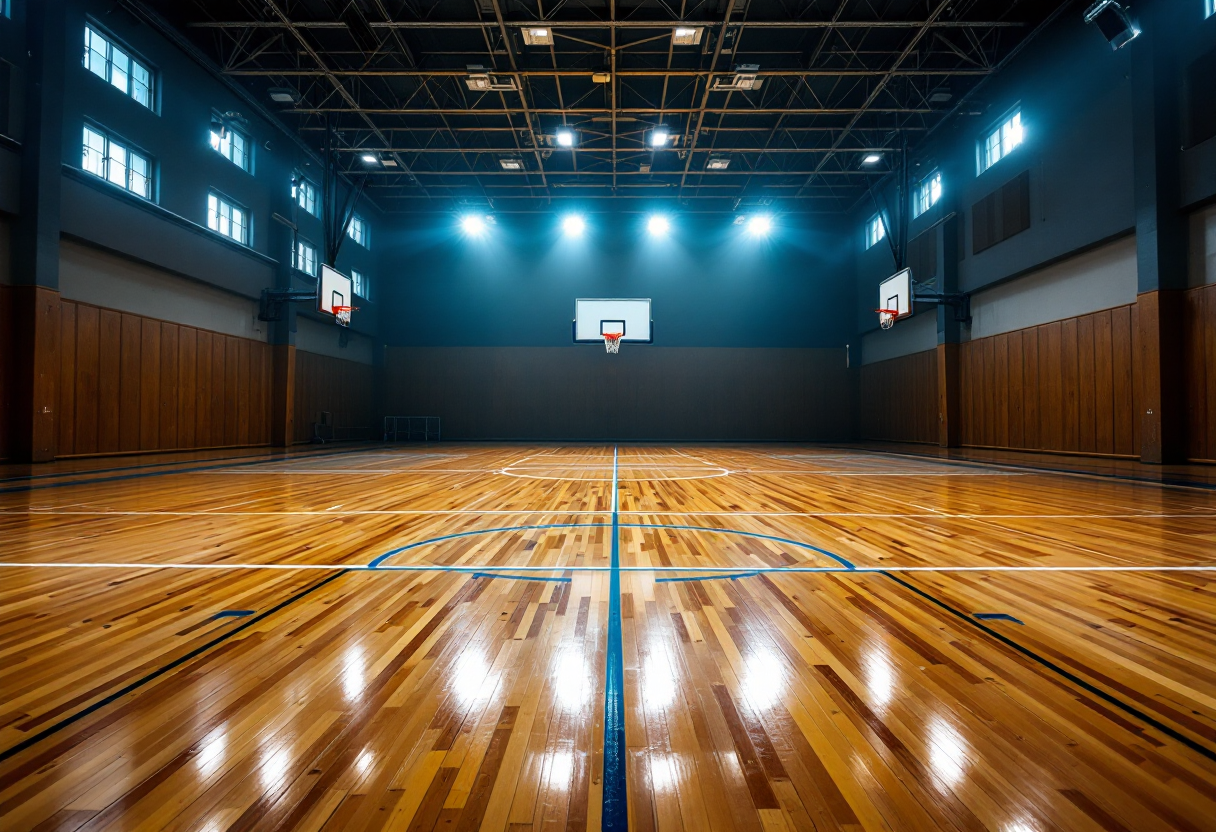 Giocatori dell'Olympiacos festeggiano la qualificazione