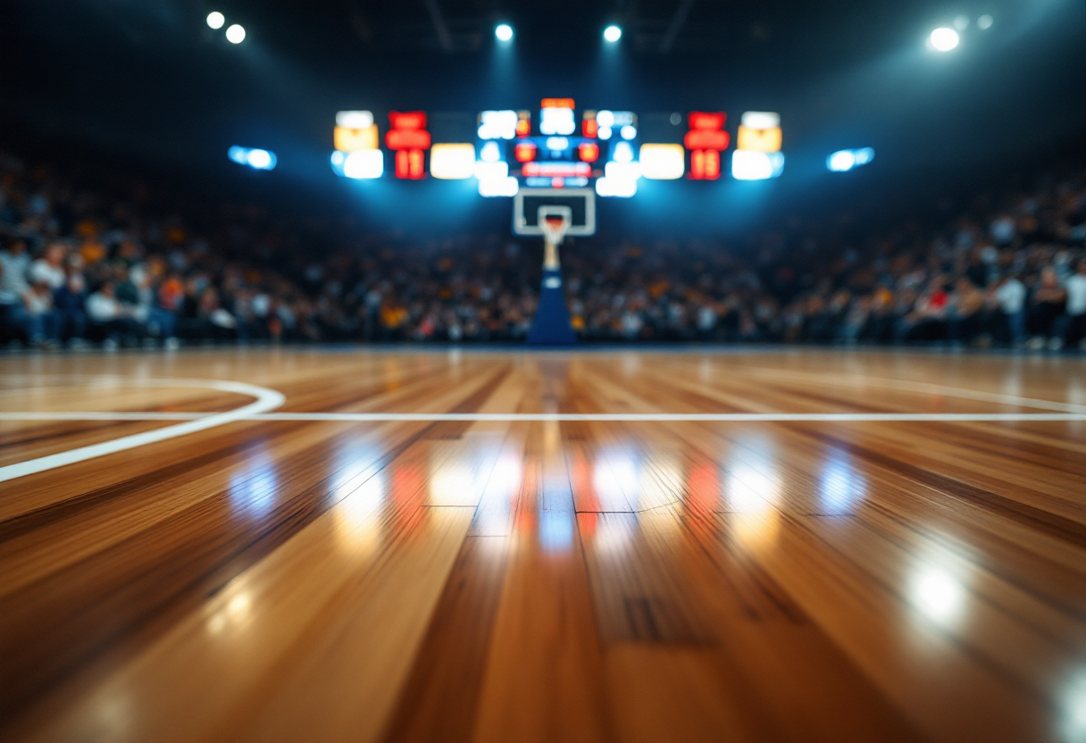 Giocatori di Olympiacos e Real Madrid in azione