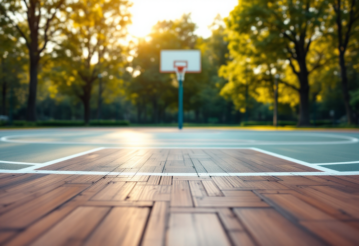 Giocatori di Panathinaikos e Olympiacos in azione