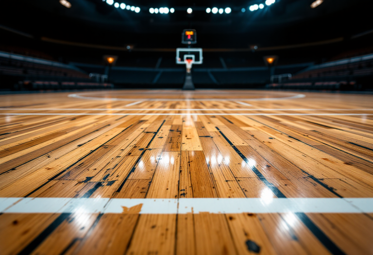 Avellino Basket in azione contro Valtur Brindisi nel Play-In di Serie A2