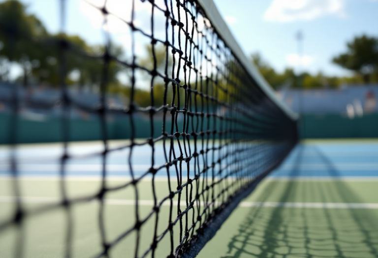 Emil Ruusuvuori durante un match di tennis