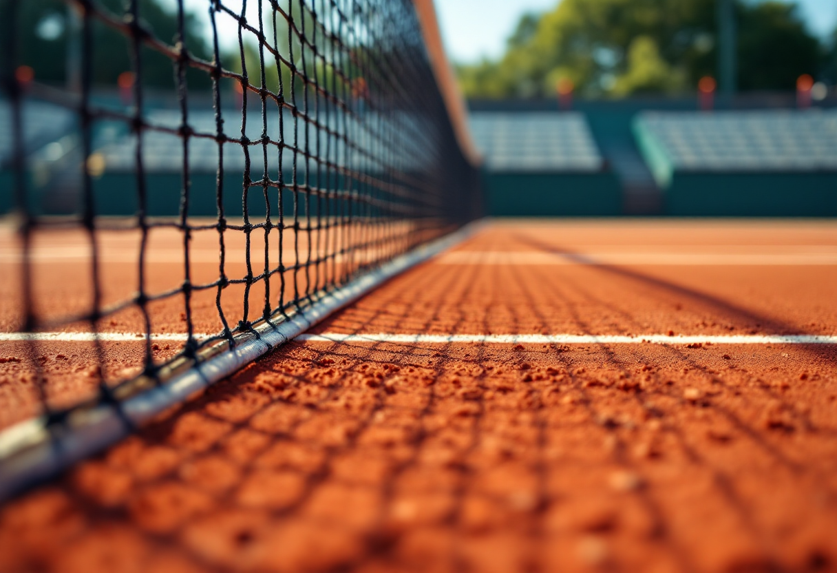 Sara Errani e Jasmine Paolini durante la finale del doppio femminile