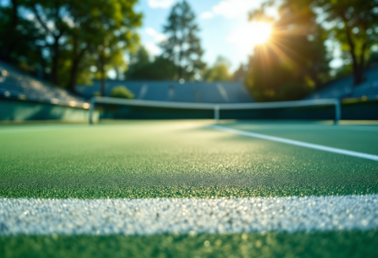 Giocatrici in azione durante le semifinali femminili a Roma
