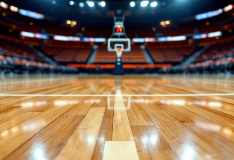 Giocatori in azione durante le semifinali playoff di Serie A2