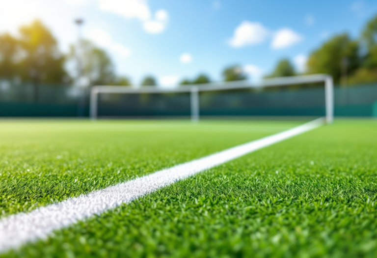 Sinner e Alcaraz in azione sul campo da tennis