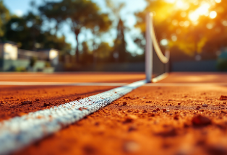 Tatiana Pieri durante la sua prestazione al torneo di Rabat