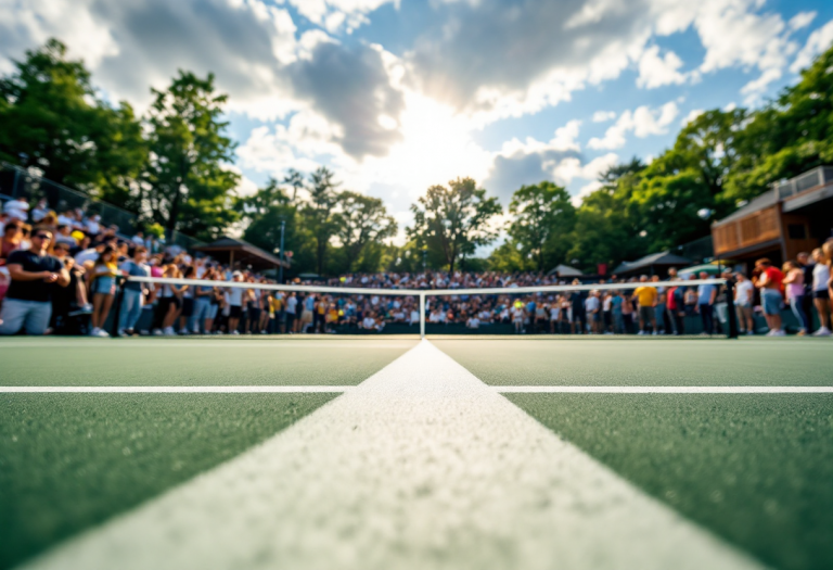 Taylor Fritz durante la partita al Roland Garros 2025