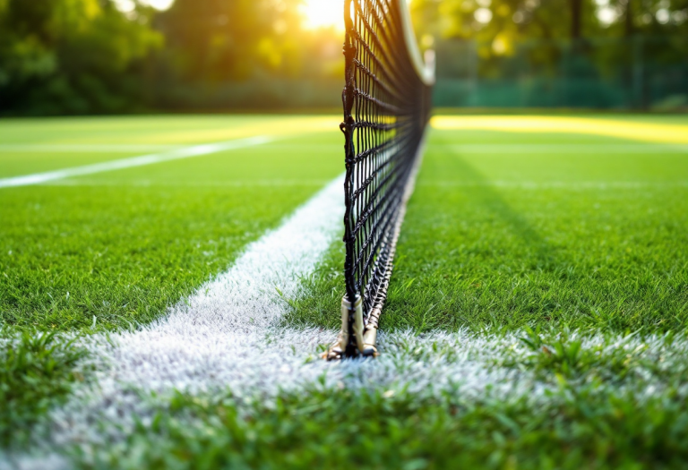 Giovani talenti del tennis in azione a Vicenza