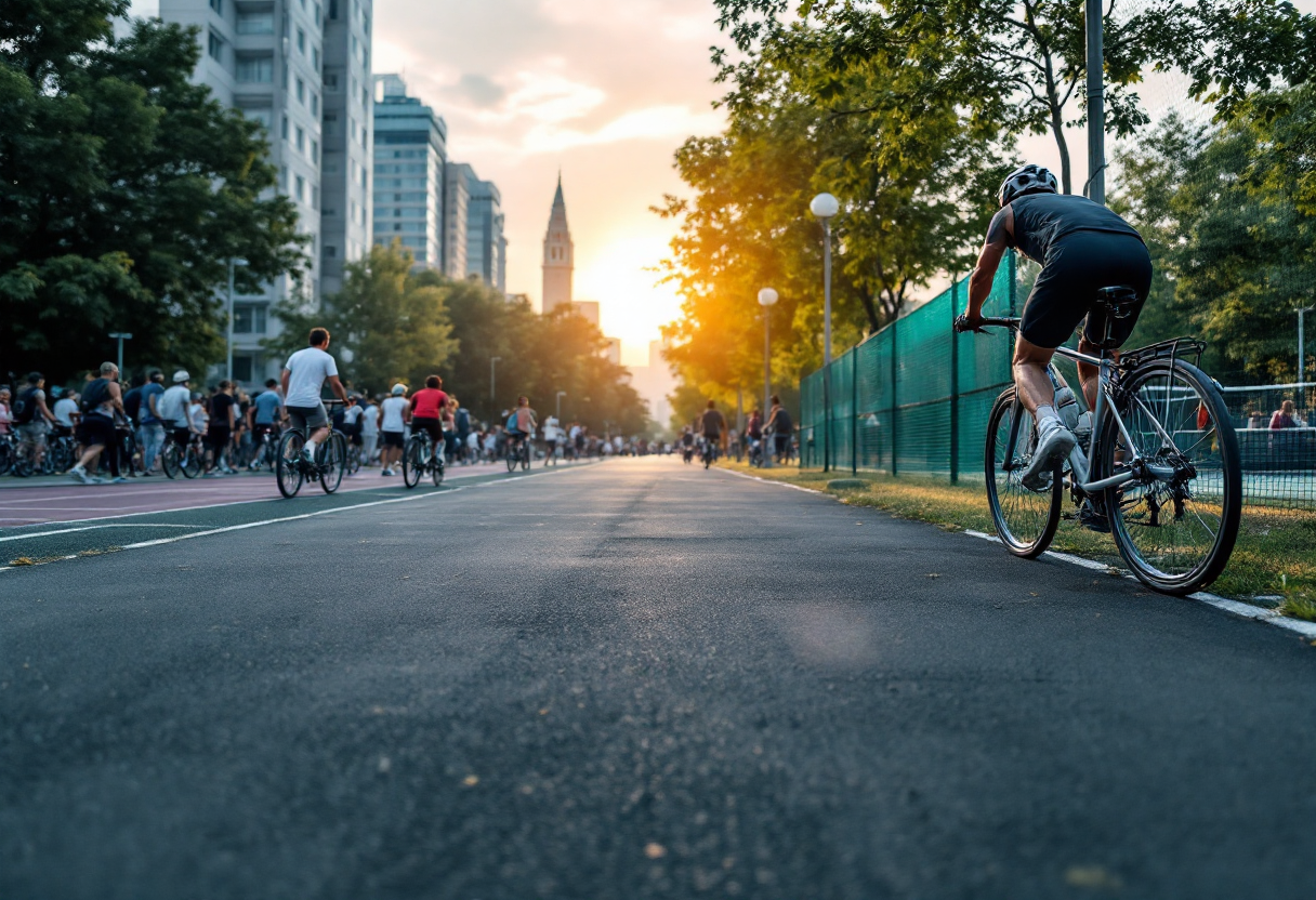 Immagine che rappresenta tennis e ciclismo su Eurosport