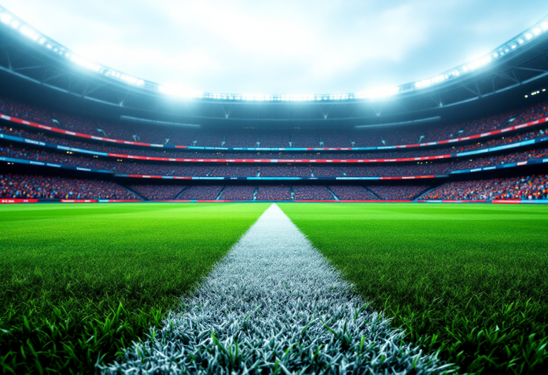 Tifosi del Genoa durante una partita contro la Sampdoria
