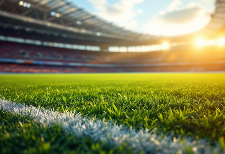 Torino e Roma in campo durante una partita di Serie A