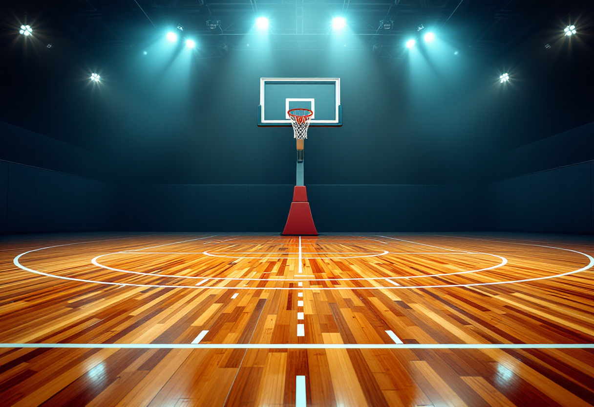 Aquila Basket Trento celebra la vittoria a Napoli