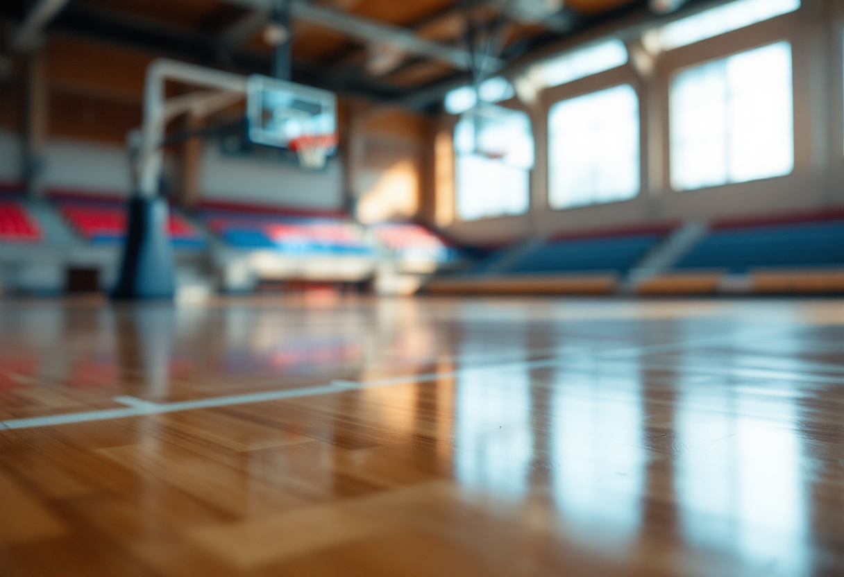 Gregg Popovich durante una partita di basket