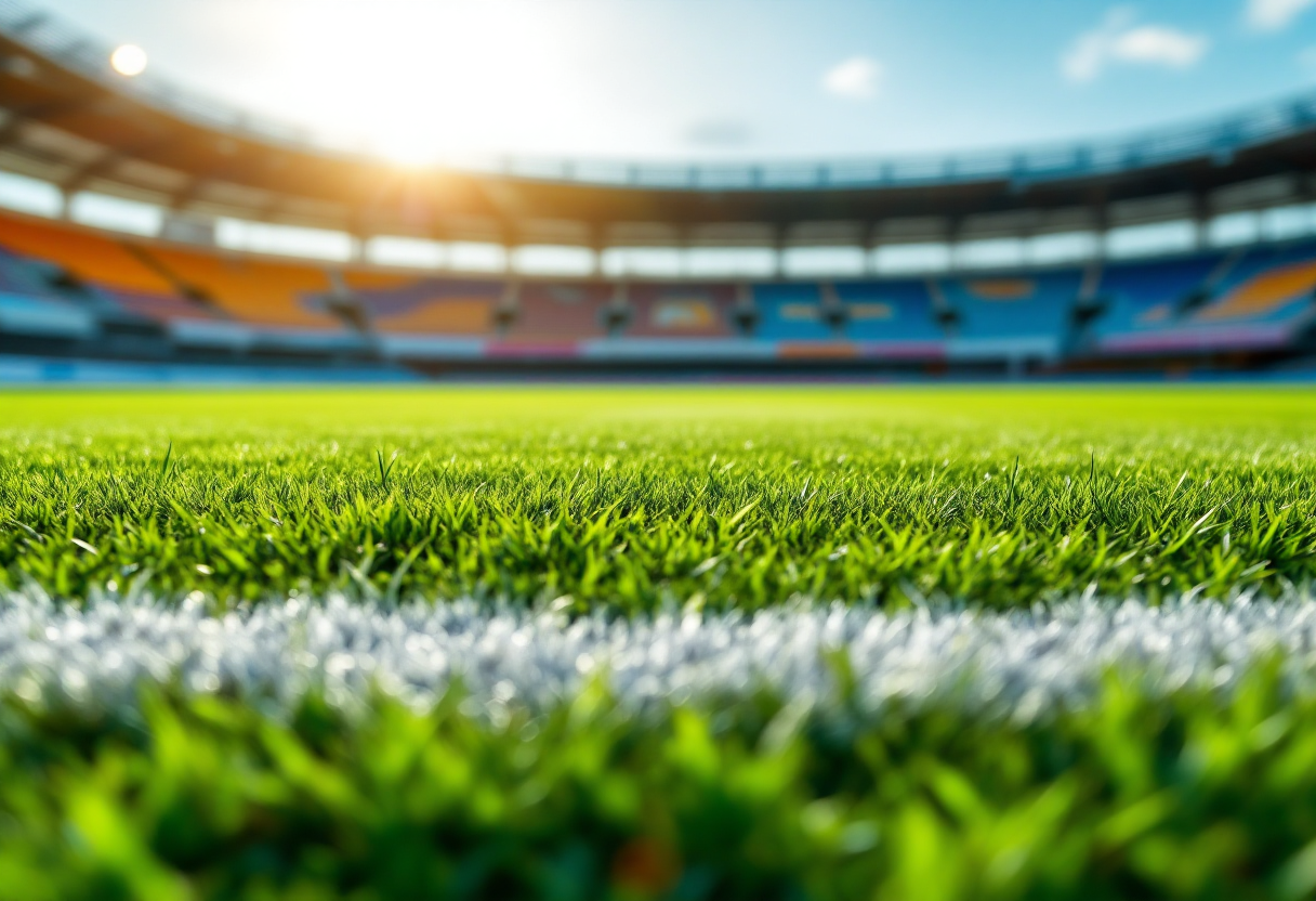 Immagine commemorativa del Capitano nel calcio