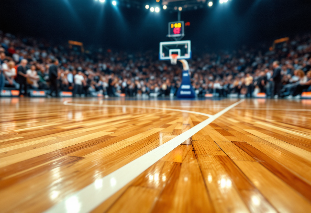 Tyrese Haliburton in azione con i Pacers durante i playoff