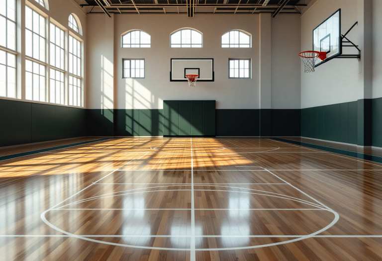 Giocatori Umana Reyer Venezia in azione durante l'ultima sfida
