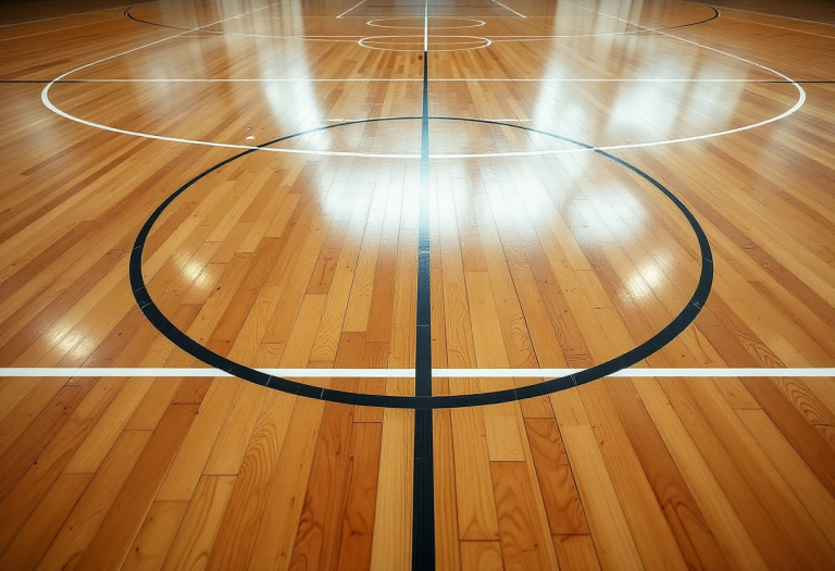 Giocatori di Unieuro Forlì festeggiano la vittoria su Rimini