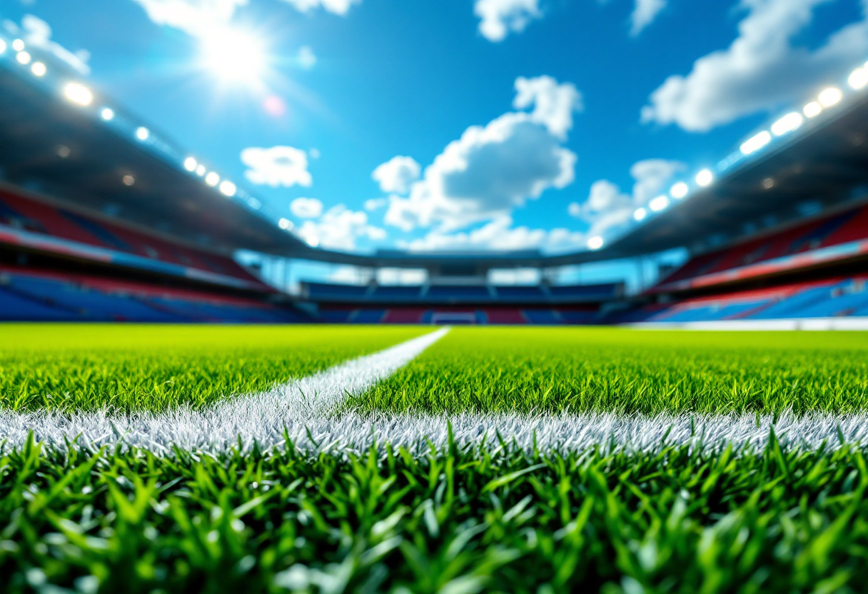 Giocatori del Venezia festeggiano la vittoria contro Ivanovic