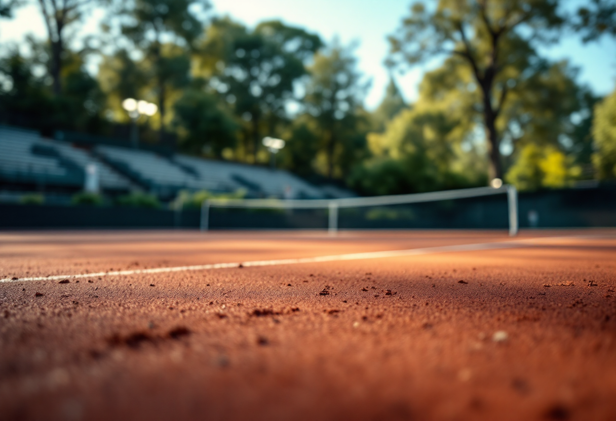 Alexander Zverev durante un match agli Internazionali BNL d’Italia