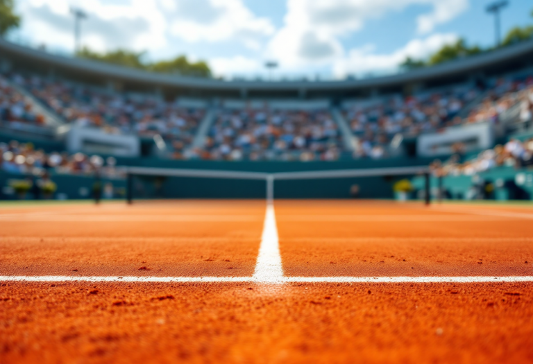 Carlos Alcaraz esulta dopo la vittoria a Roland Garros 2025