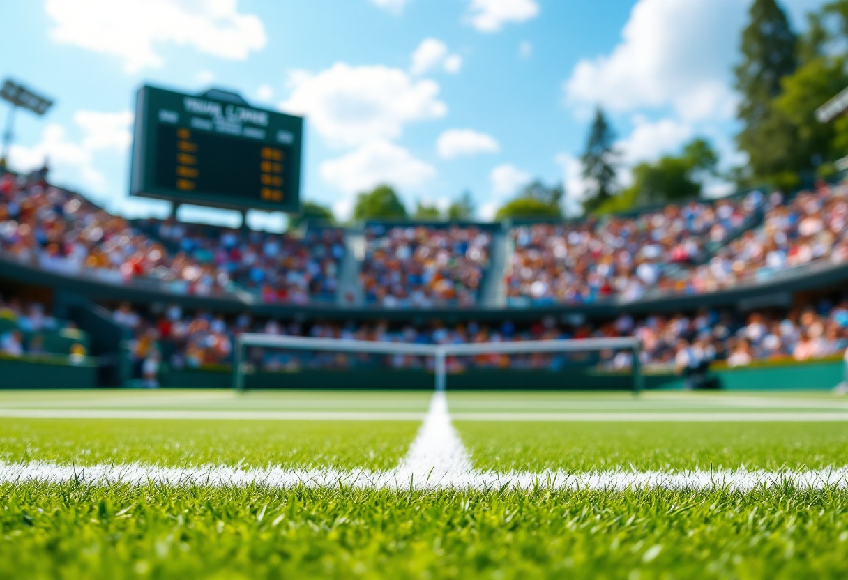 Tabellone principale del Challenger 125 Ilkley con sfide in arrivo