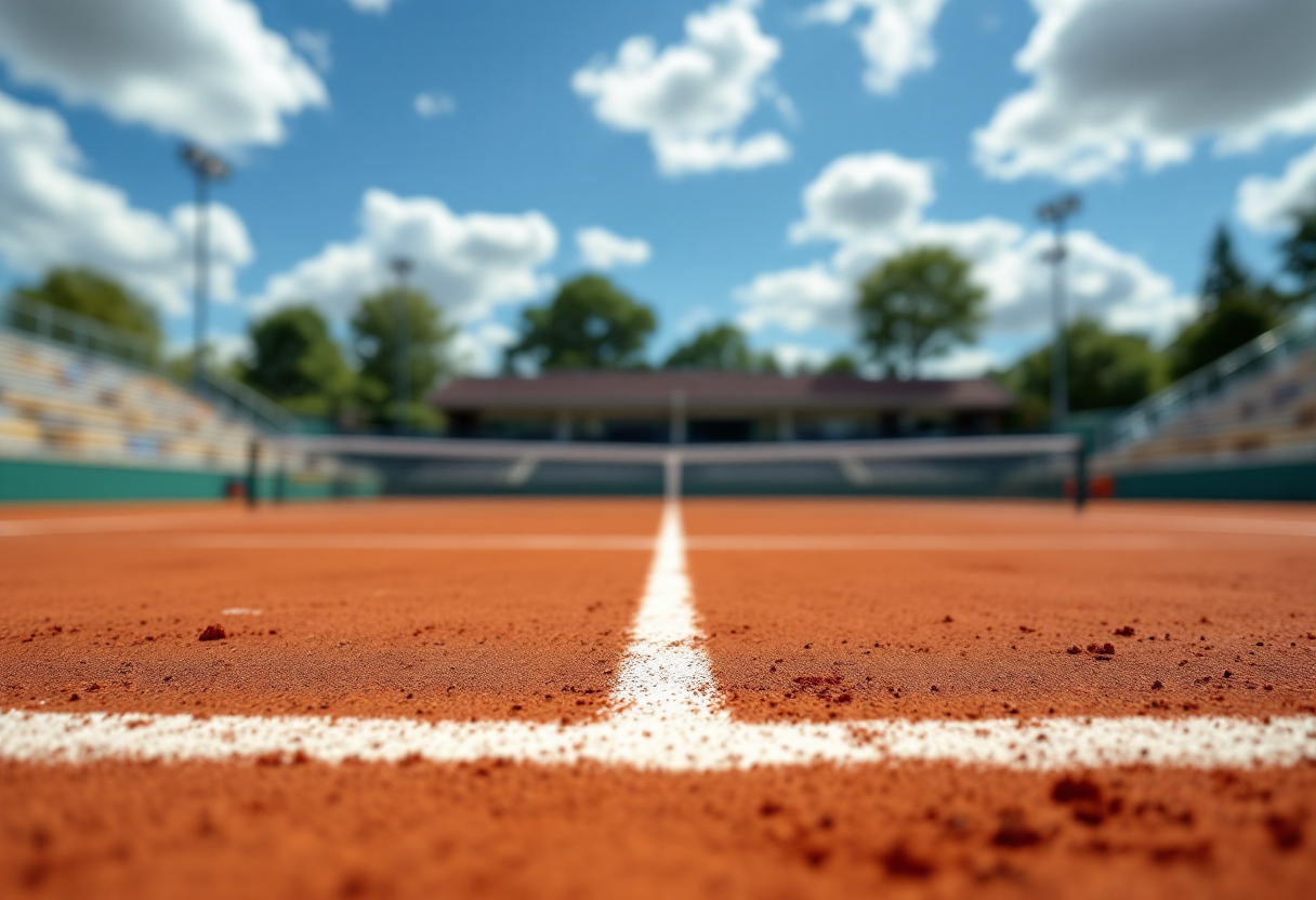 Djokovic e Zverev in campo durante una partita intensa