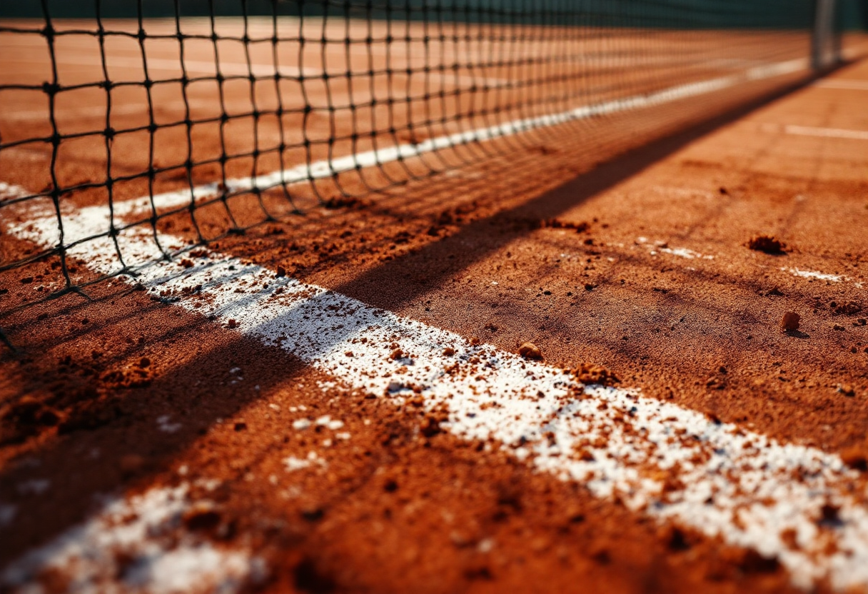 Aryna Sabalenka e Coco Gauff in un intenso match di tennis.