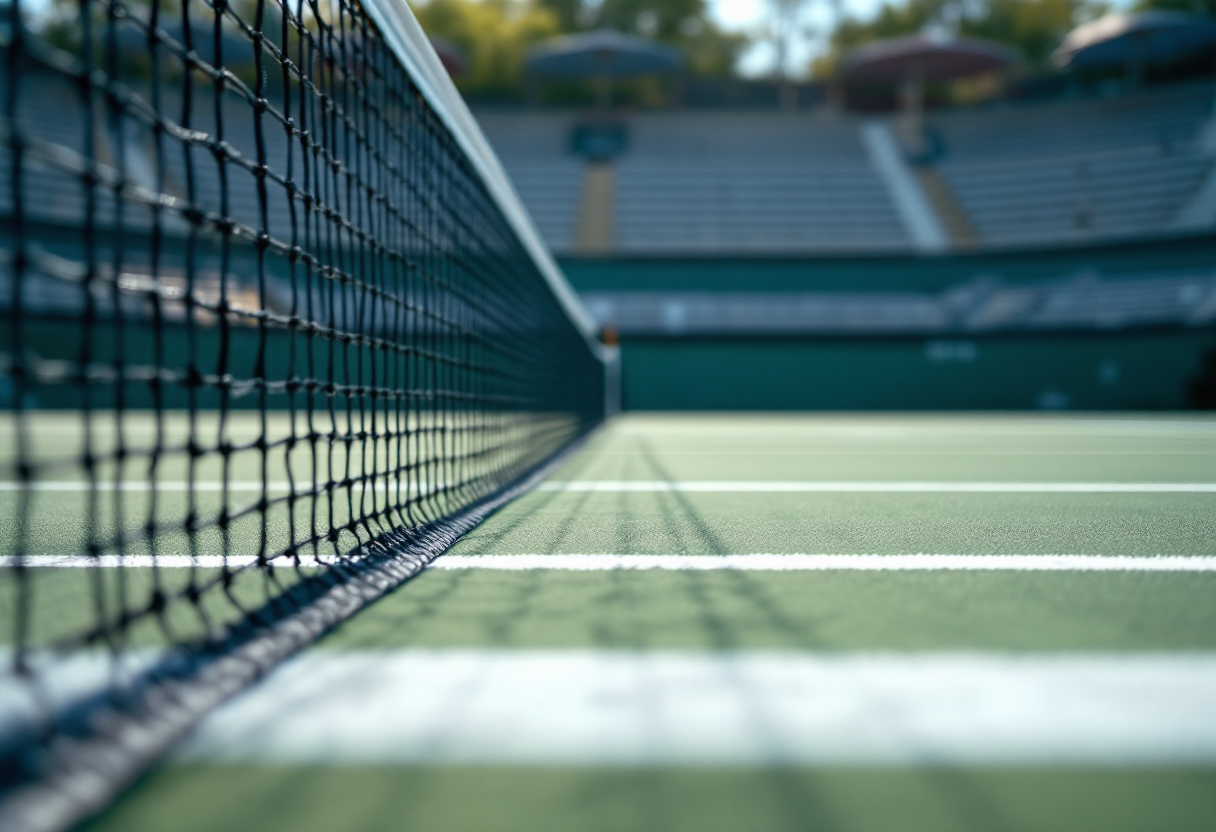Sinner e Alcaraz in campo durante la finale del Roland Garros