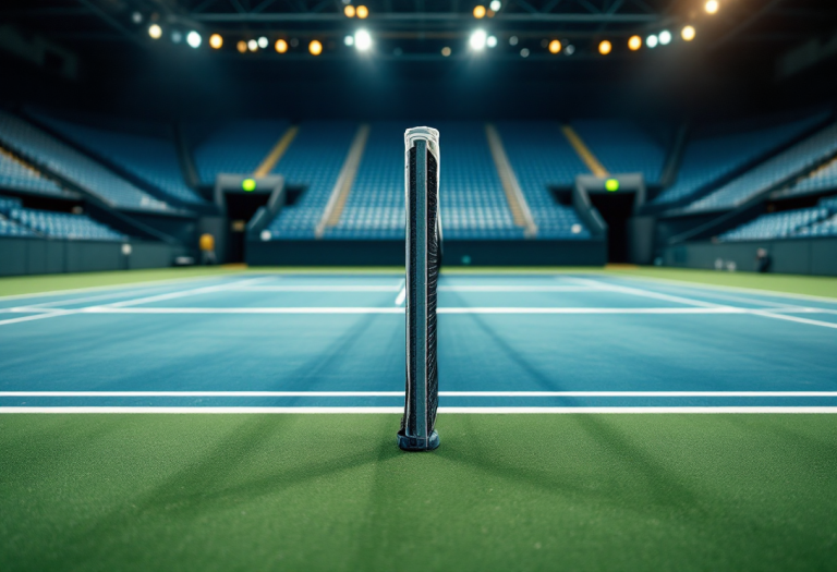Jannik Sinner in azione durante la finale del Roland Garros