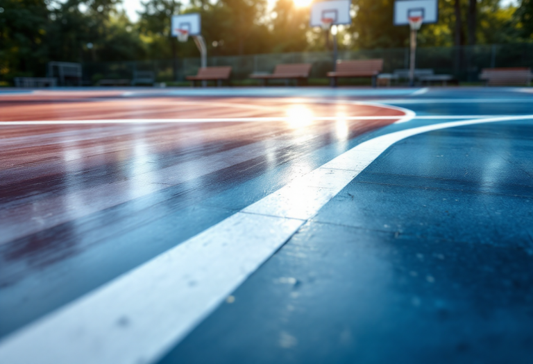 Leonardo Candi in azione con la maglia di Pallacanestro Trieste