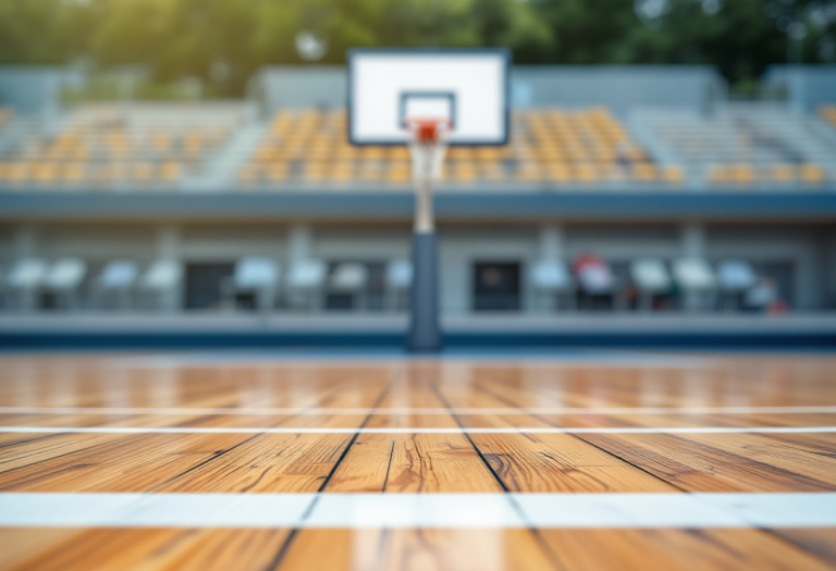 Monaco in azione contro l'Asvel nella gara-2 a Lione