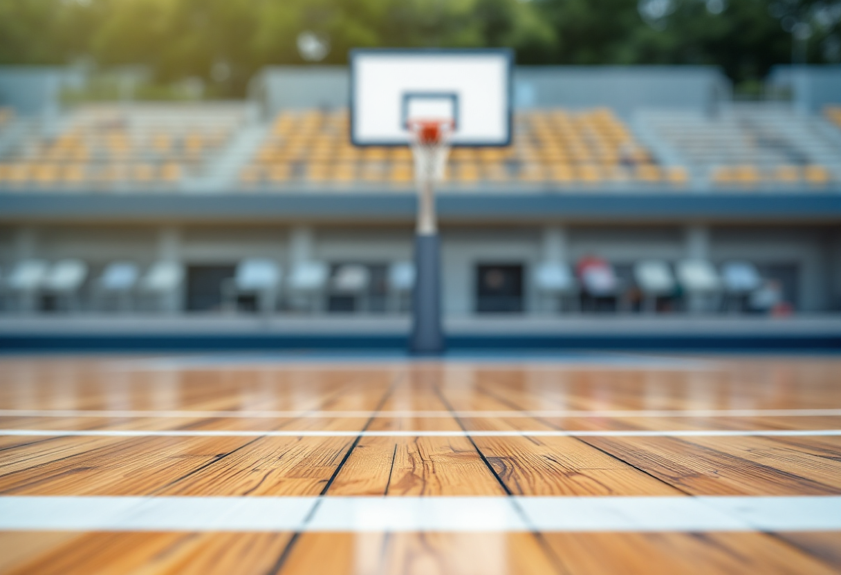 Monaco in azione contro l'Asvel nella gara-2 a Lione