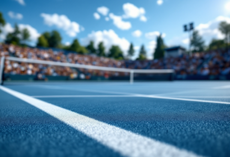 Lorenzo Musetti durante la semifinale del Roland Garros 2025