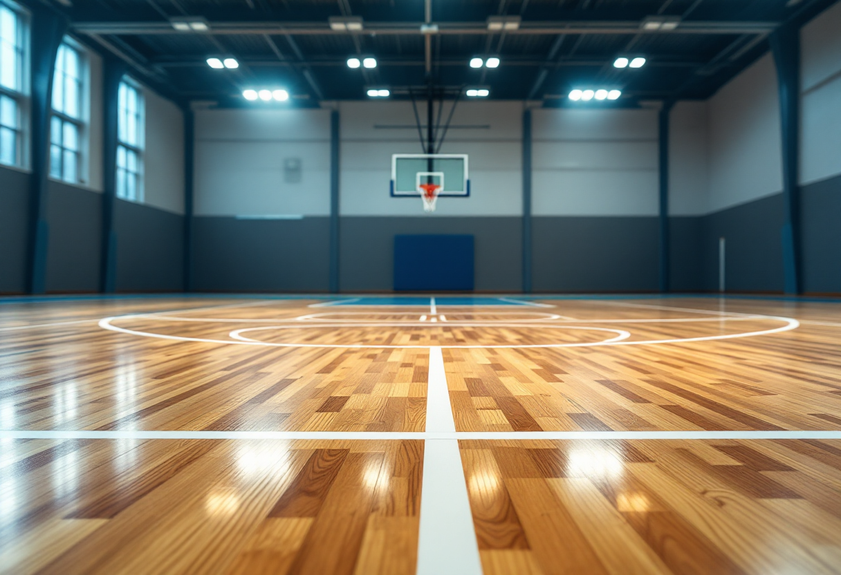 Oklahoma City Thunder e Indiana Pacers in azione nelle NBA Finals