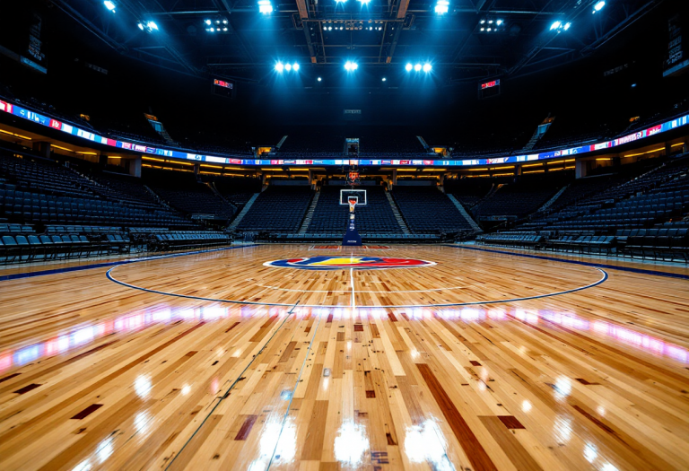 Giocatori della Pallacanestro Brescia festeggiano la vittoria