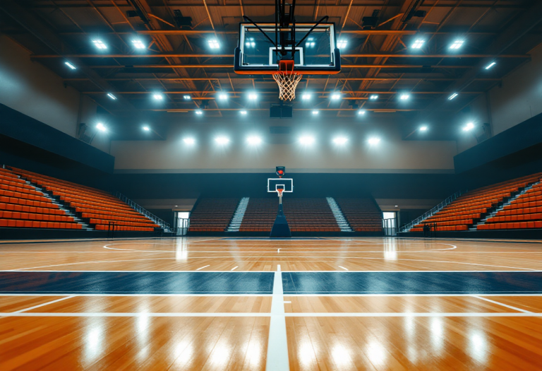 Giocatori del Paris Basketball festeggiano la vittoria