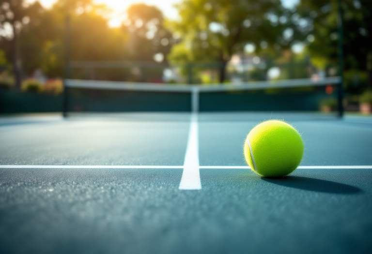 Potito Starace festeggia la vittoria all'ATV Legends Open