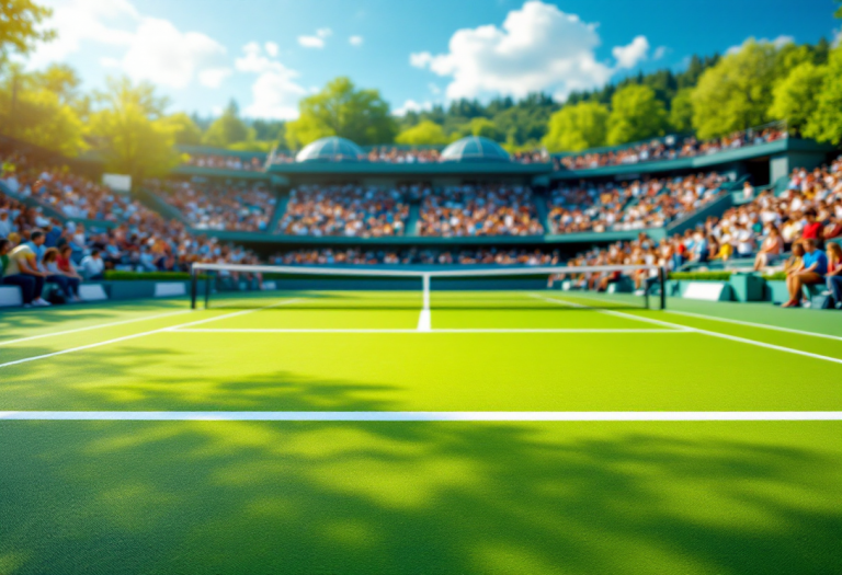 Musetti e Sinner in azione alle semifinali di Roland Garros 2025