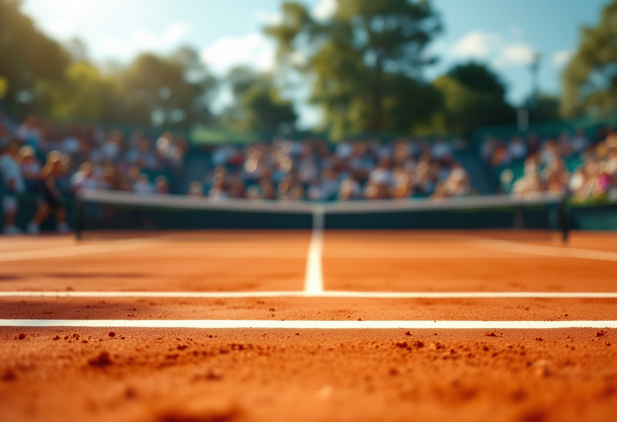 Sinner e Alcaraz in azione al Roland Garros 2025