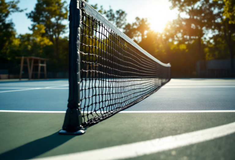 Stan Wawrinka in azione agli Internazionali di Tennis a Perugia