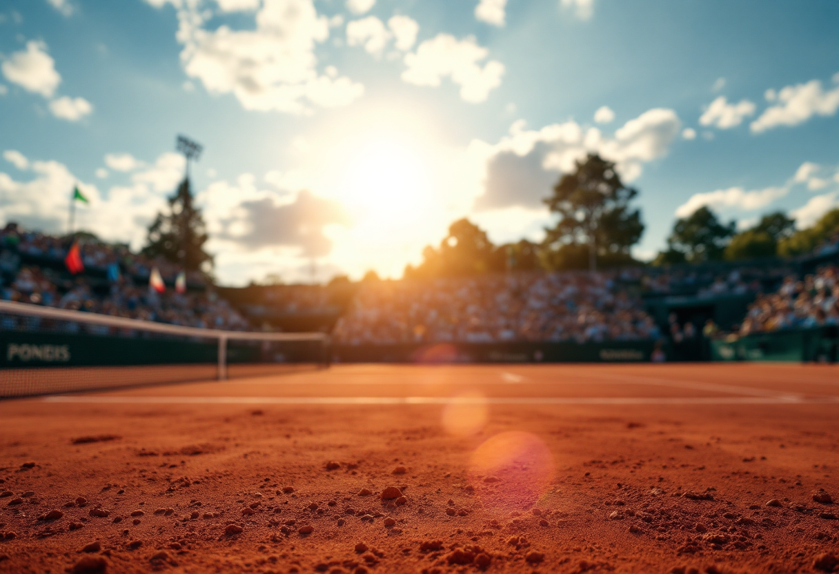 Giocatori americani in azione al Roland Garros 2025
